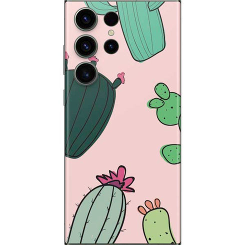 Cactus Print Galaxy Skins